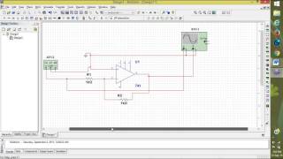 Inverting op amplifier using multisim [upl. by Bruell801]