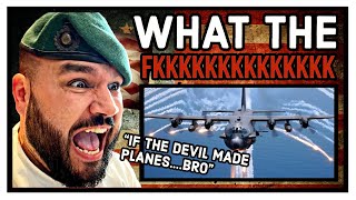 British Marine Reacts To Americas AC130 Gunship on Steroids [upl. by Enifesoj]