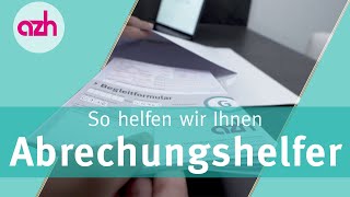 Heilmittel und Hilfsmittelverordnungen über die azh abrechnen [upl. by Fredette]