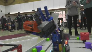 Arkansas schools gather for VEX Robotics Tournament in Mabelvale [upl. by Roshan]