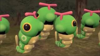 Best of Caterpie Pokemon starter squad [upl. by Aleras760]