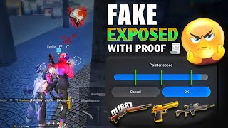 POINTER SPEED Is Fake 🤥  Exposed Pointer Speed Free Fire  Sensitivity Settings for free fire [upl. by Eiliak]