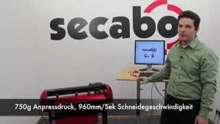 Secabo S60 Schneideplotter mit Servomotoren [upl. by Dier]