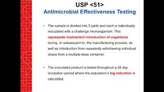 Microbiology Testing USP requirements for Sterile and Nonsterile Preparations [upl. by Morry]