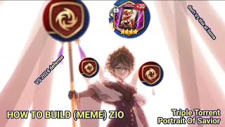 Epic Seven  How to Build Zio  Meme Build Triple Torrent with Portrait  Dont Try This at Home [upl. by Fortin493]