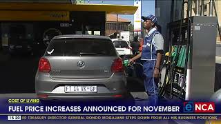 Fuel price increase to take effect from November 6 [upl. by Jehoash945]