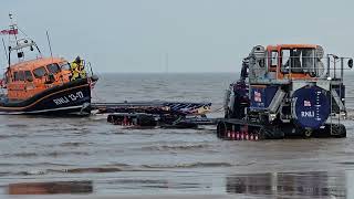 RNLI Recovering lifeboat Skegness [upl. by Conah]