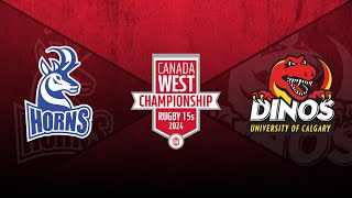 WRUG Lethbridge Pronghorns vs Calgary Dinos  Oct 20 2024 CW Bronze [upl. by Nared362]