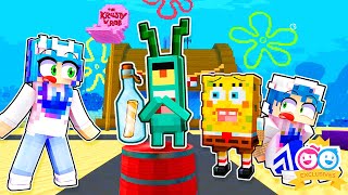 We Had To Stop Plankton From Stealing The Krabby Patty Secret Formula Spongebob Minecraft 🍔 [upl. by Annohsat]