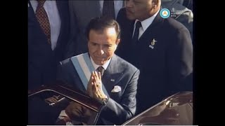 AV1996 Segunda asunción presidencial de Carlos Menem incompleto parte I [upl. by Nocam]