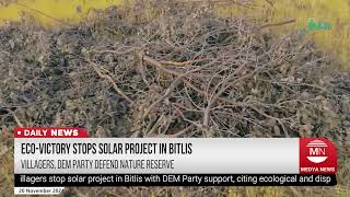 Ecovictory as solar project halted in Bitlis nature reserve [upl. by Alius101]