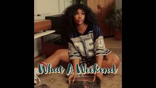 SZA Type Beat  quotWhat A Weekendquot  RampB Type Beat [upl. by Solakcin24]