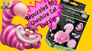 Bepuzzled 3D Crystal Puzzle Cheshire Cat Time Lapse [upl. by Eiram]