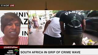 South Africa has been in the grip of crime wave for decades Criminologist Professor Nirmala Gopal [upl. by Uzial]