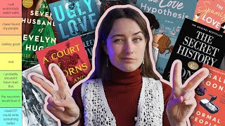 ranking every popular tiktok book ive ever read ✨ [upl. by Ahsinawt599]