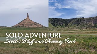 Soloing Scottsbluff National Monument and Chimney Rock  Part 1 [upl. by Mcdermott698]