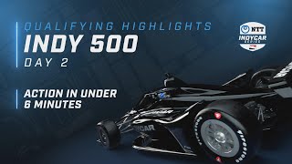 2022 QUALIFYING HIGHLIGHTS  INDIANAPOLIS 500  DAY 2 [upl. by Cila878]