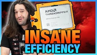 Crazy Efficient AMD Threadripper 7980X amp 7970X CPU Review amp Benchmarks [upl. by Cirnek222]