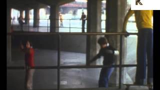 1970s South Bank Skateboard Park Skateboarding in London [upl. by Serg853]