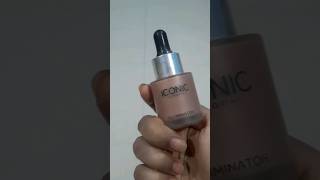 Iconic London Highlighter Review how to use highlightericoniclondon highlighter shorts nykaa [upl. by Aowda]