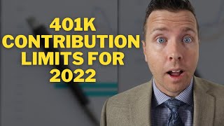 401k Contribution Limits for 2022  51 Increase in 401k Contribution Limit [upl. by Liv]