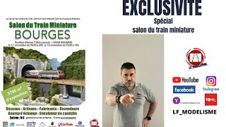 salon du train miniature Bourges 2023 bandeannonce  modélisme ferroviaire maquette diorama [upl. by Tavey]