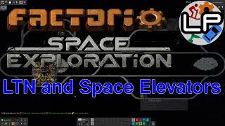 How to use LTN with Space Elevators  Laurence Plays Factorio Space Exploration [upl. by Fleeta]