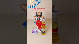 Porta cerveza 🍺🎁❤️ manualidades cajasdecoradas obsequios navidad navidad2024 ideas [upl. by Lehman]