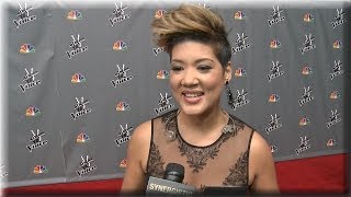 Tessanne Chin  Music as Therapy amp Adam Making Eggs  The Voice Season 5 Semifinals [upl. by Drona]