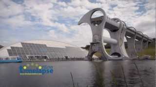 Falkirk wheel time lapse [upl. by Einobe]