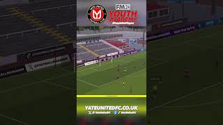 FM24 YATE UNITED YOUTH ACADEMY SEASON 1 GAME 25  MELKSHAM TOWN FC shorts youtubeshorts fm24 [upl. by Arissa943]