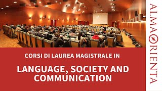 2nd Cycle Degree2 year Master in Language Society and Communication [upl. by Begga336]