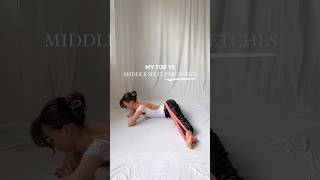 Top 10 Intermediate Middle Split Flexibility Stretches ballet flexiblelegs stretchroutine [upl. by Eanel]