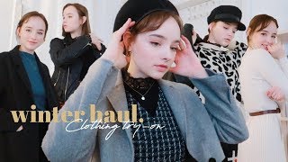 Winter Fashion Haul ☕ I spend too much money   Sissel AB [upl. by Kirenoj931]