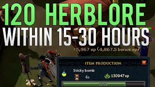 Amazing Herblore training methods  3 Million base XP [upl. by Silver386]