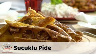 Sucuklu Pide Tarifi [upl. by Noiroc]