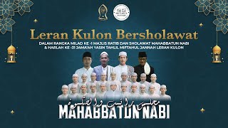 SPESIAL MILAD KE  1 MAJLIS RATIB amp SHOLAWAT MAHABBATUN NABI CABANG TUBAN [upl. by Nylekoorb625]