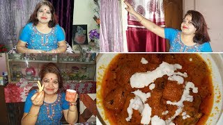 Lockdown Evening to Night RoutineButter Chicken Recipe Anjali vlog Baruah [upl. by Isahella166]