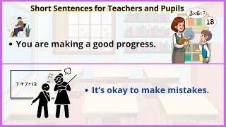 Simple Sentences for Beginners Boost Classroom Communication for Teachers and Kids shortsentences [upl. by Barkley]