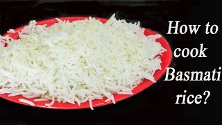 बासमती तांदूळ कसा शिजवायचा  How To Cook Basmati Rice  MadhurasRecipe Marathi [upl. by Medardas827]