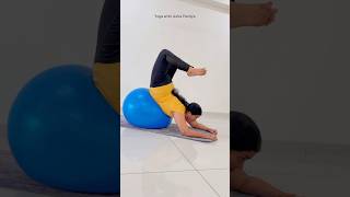 Yoga Asana with Asha Pandya yogawithashapandya yogawithasha yogapose shorts shortvideo yoga [upl. by Henarat]