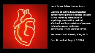 4 Heart failure hemodynamics [upl. by Crane874]