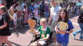 Kinderoptocht School amp Volksfeest Goor 2023  Hofstreek Omroep [upl. by Eramal368]