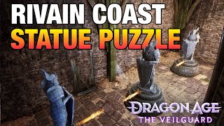 Dragon Age The Veilguard Rivain Statue Puzzle Walkthrough [upl. by Kragh]