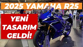 2025 Yamaha R3 ve R25 İnceleme  EICMA 2024 Fuarı [upl. by Nanor]