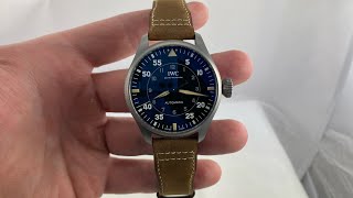 IWC Big Pilot 43 Spitfire Review a flieger you NEED to see [upl. by Dleifniw]