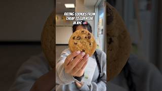 Rating cookies from cheap to expensive in NYC 🇺🇸 [upl. by Griffith216]