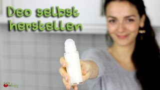 DIY DEO selber machen – Natürliches Deo ohne Aluminium  gesund amp vegan [upl. by Nevad182]