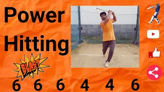 Power Hitting Sixes  Cricket Batting Techniques  【Telugu】 [upl. by Anisor]