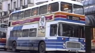 EASTBOURNE BUSES 1990 [upl. by Aylmar]